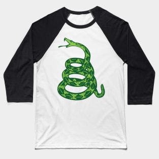 Grassless Green Gadsden Snake Baseball T-Shirt